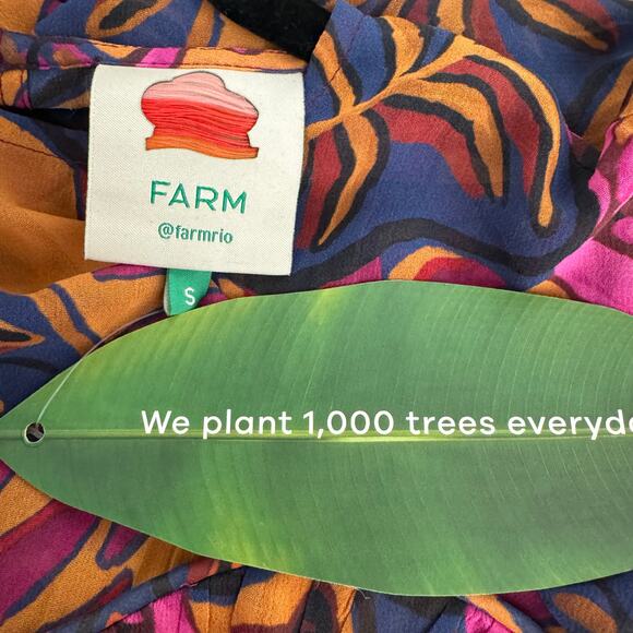 Farm Rio Fruit Dream Mini Dress - Picture 8 of 8